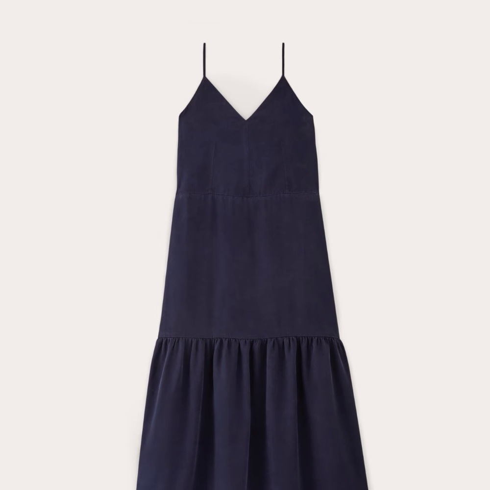Everlane Long Weekend Midi Maxi Dress in Navy Size 0